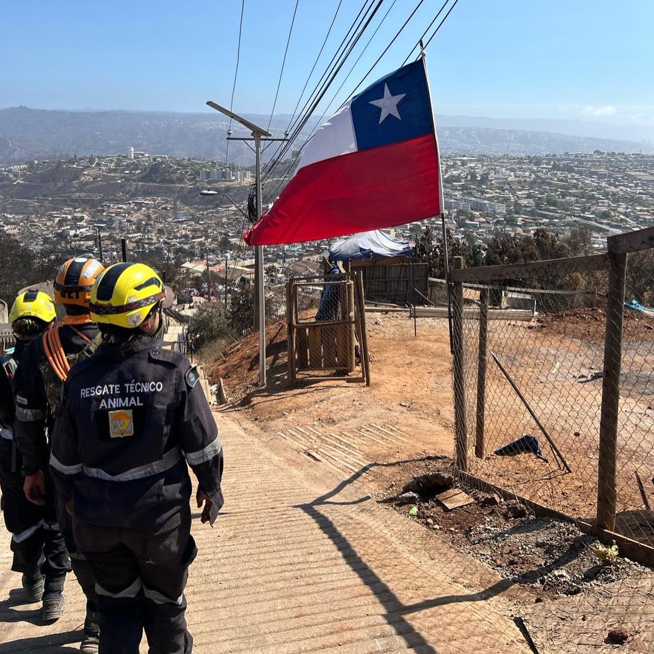 Imagem da operação: Chile